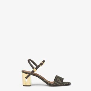 Fendi Delfina Heeled Sandals IT 38 Women